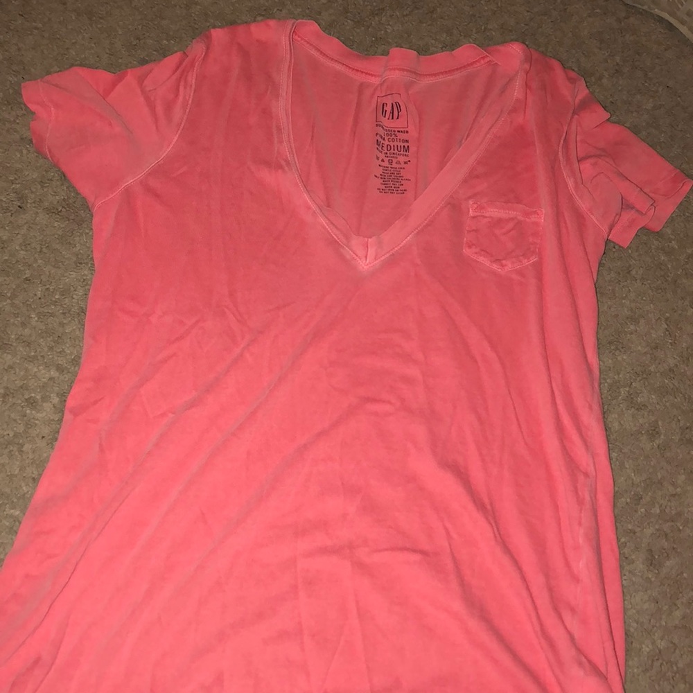 flowy basic v-neck